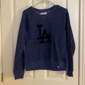 LA Dodgers cheetah sweatshirt
